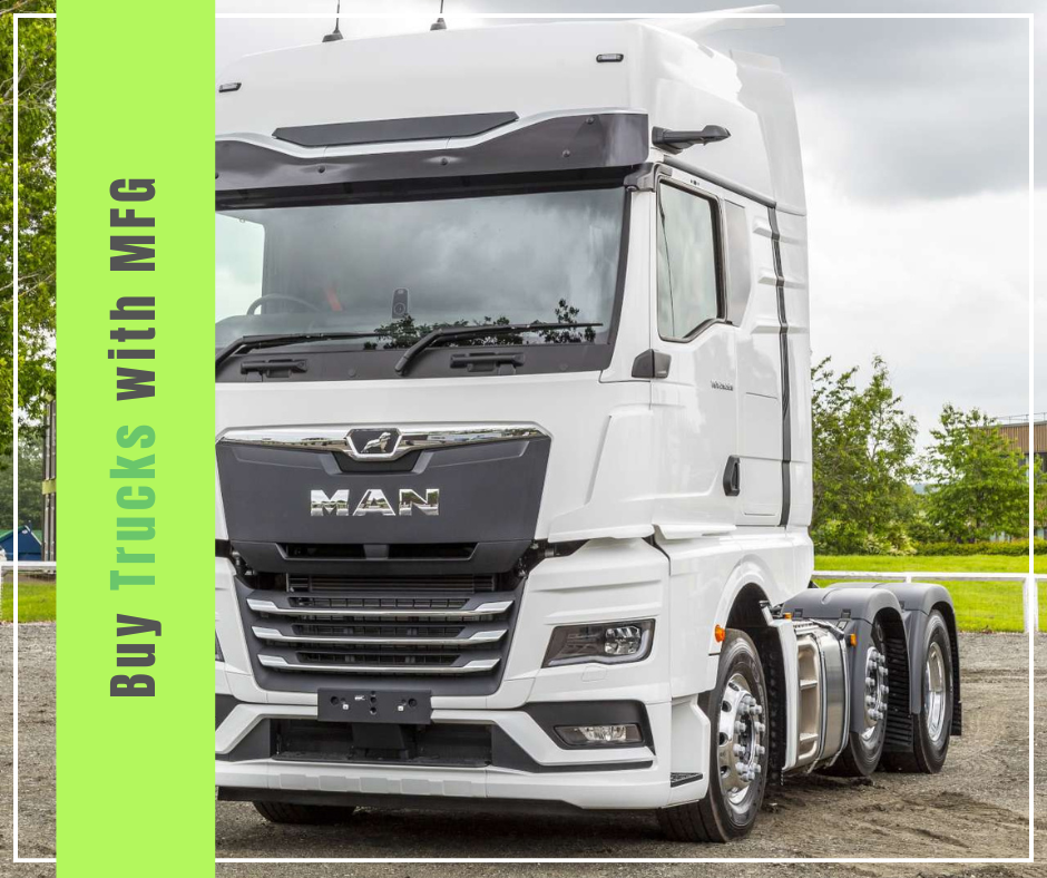 Buy trucks with MFG — MAN TGX truck horse